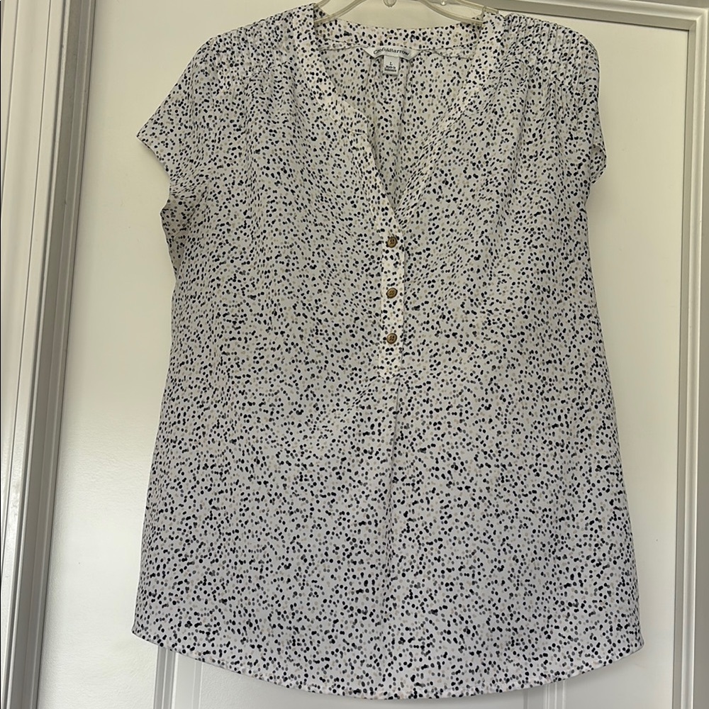 Croft & Barrow short sleeve blouse
